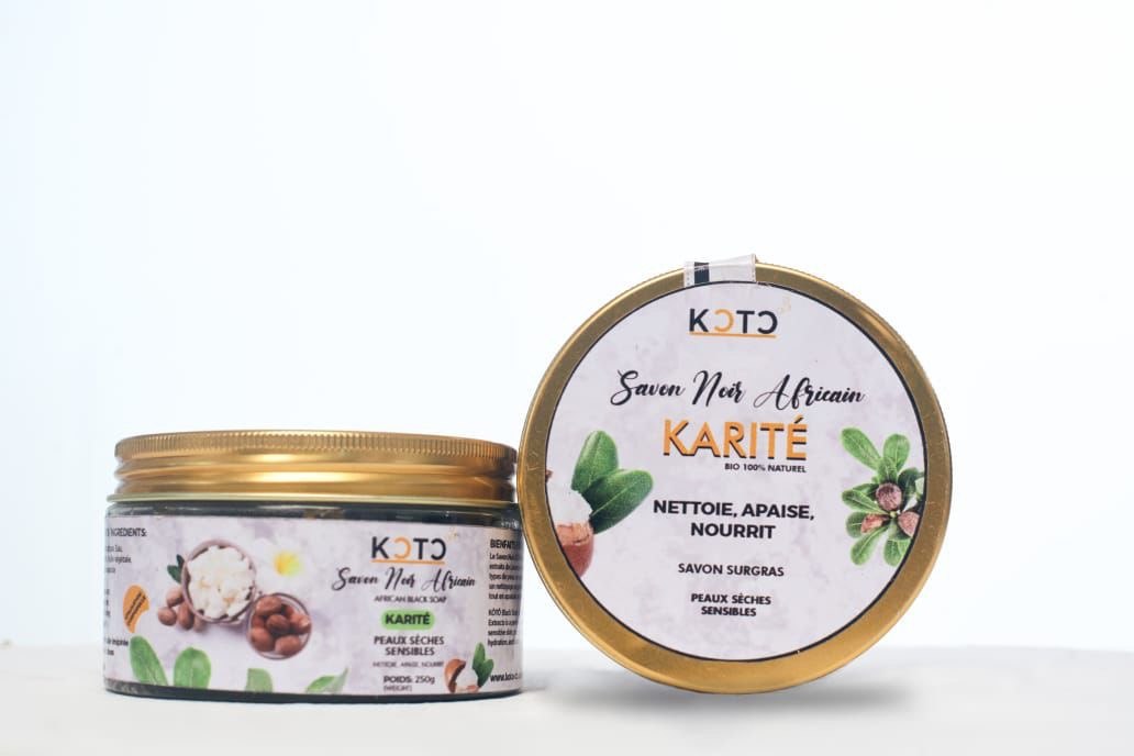 Savon noir africain KÔTÔ karité